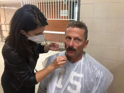 Movember backstage